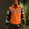 76ers Vs NY Knicks Miles McBride Varsity Jacket
