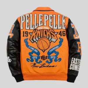 76ers Vs NY Knicks Miles McBride Varsity Jacket For Sale