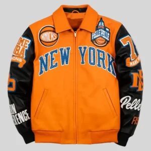 Buy 76ers Vs NY Knicks Miles McBride Varsity Jacket