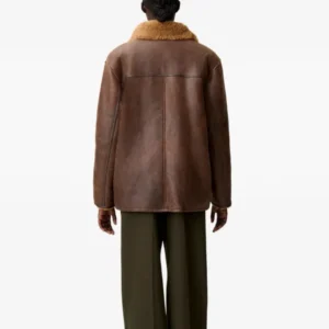 Buy Iconic Patch Pocket Shearling Jacket