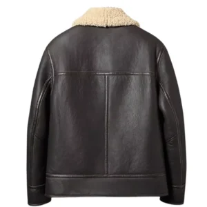 Women’s B3 RAF-Inspired Shearling Aviator Leather Jacket Buy Now