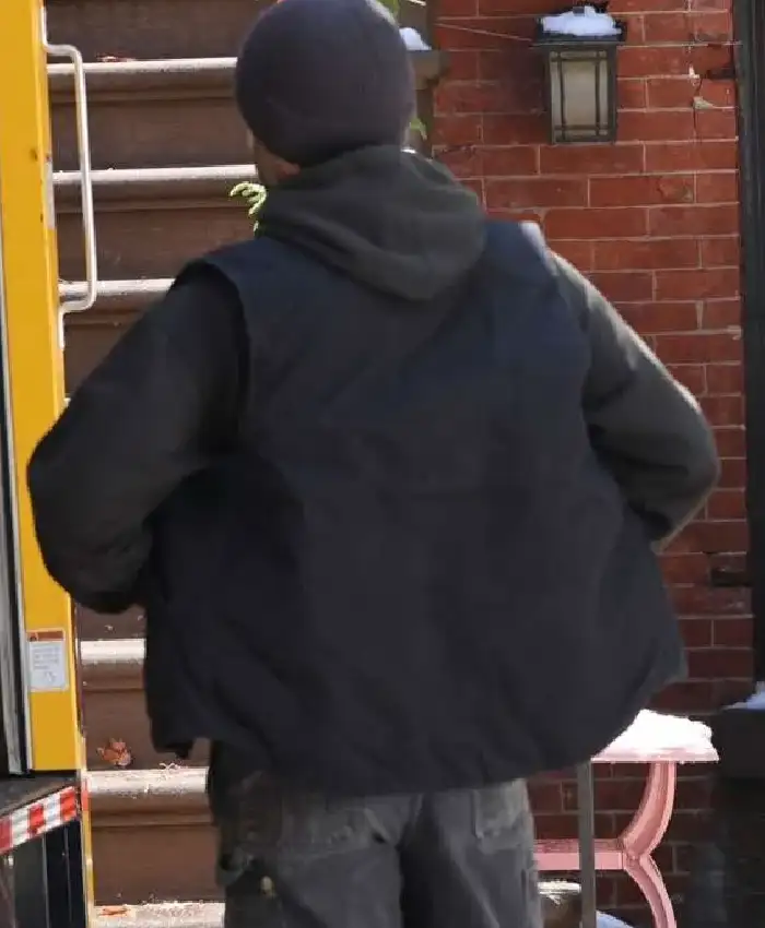 Buy You Deserve Each Other Penn Badgley Black Vest