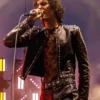 Coachella 2026 Sombr Studded Leather Jacket