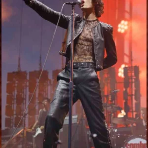 Coachella 2026 Sombr Studded Leather Jacket Shop Now