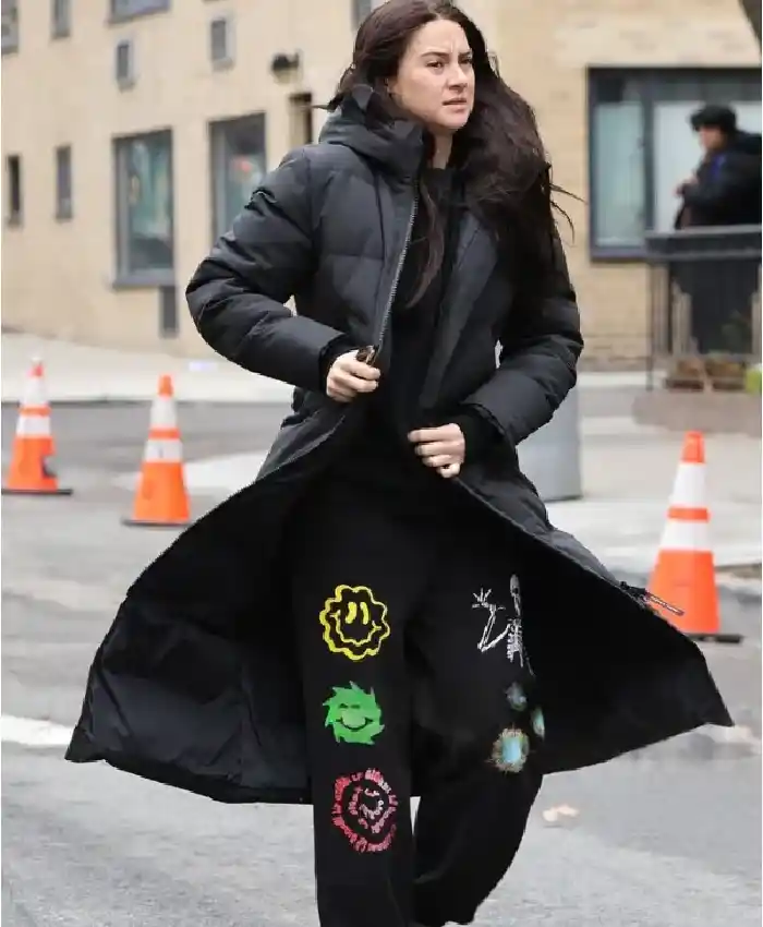 Count Me Lies 2026 Shailene Woodley Quilted Puffer Coat