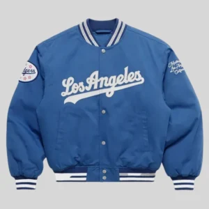 Dodgers Madhappy Royal World Series Varsity Jacket