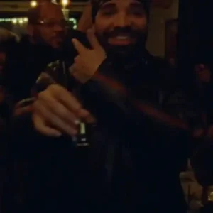 Drake Burning Bridges Leather Jacket For Sale