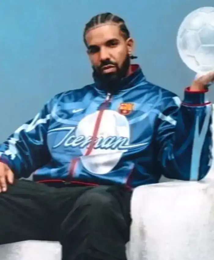 Drake Iceman FC Barcelona Jacket