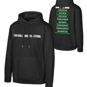 FIFA World Cup 2026 Host Cities Black Hoodie