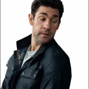 Ghost War John Krasinski Suede Jacket For Sale