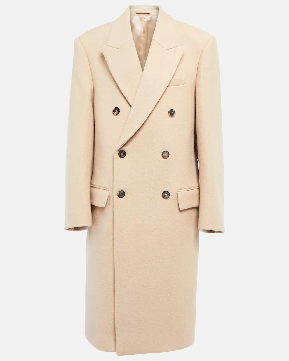 Hee-soon Park My Name Double Breasted Beige Coat