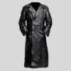 Hellboy Karl Ruprecht Kroenen Black Long Leather Coat