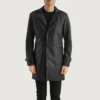 Infinity Timeless Black Leather Coat