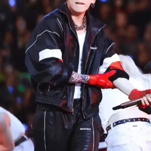 Jungkook Nahmias Leather Jacket