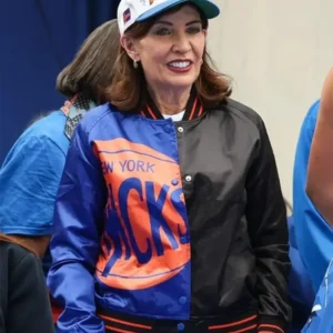 Kathy Hochul Knicks Victory Parade 2026 Jacket