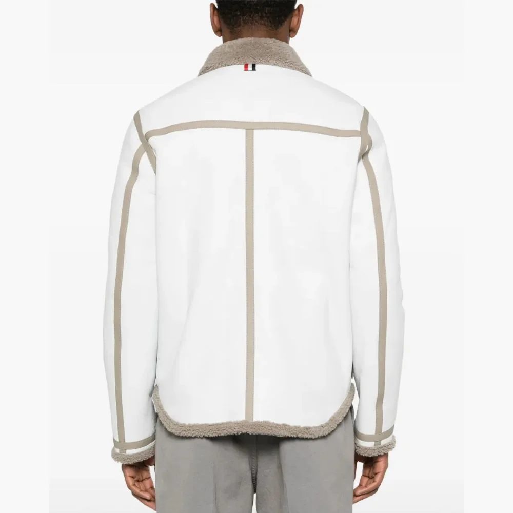 Linea Shearling Leather Jacket - Image 2