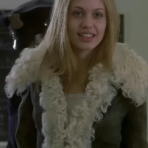 Lisa Suede Girl Interrupted Fur Long Coat