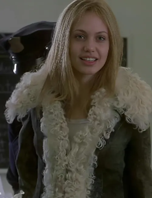 Lisa Suede Girl Interrupted Fur Long Coat