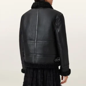 Mafia Shearling Flying Jacket For Sale