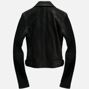 Men’s Black Suede Trucker Jacket Shop Now