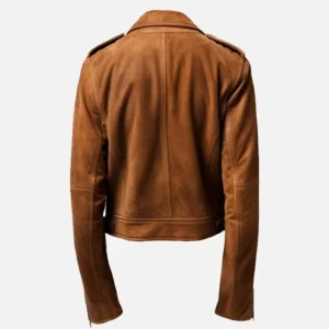 Men’s Classic Brown Suede Leather Jacket Shop Now