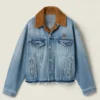 Milly Alcock Miu Miu Denim Jacket