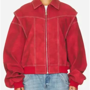 Off Campus 2026 Mika Abdalla Red Jacket Shop Now