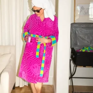 Poppi Pink Bath Robe Shop Now