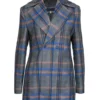 Safe Home 2023 Aisha Dee Grey Check Coat