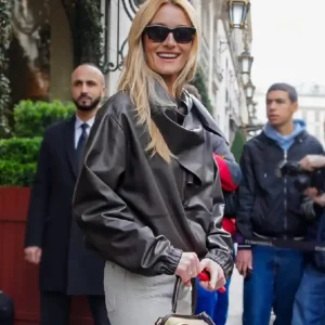 Sarah Pidgeon Leather Jacket