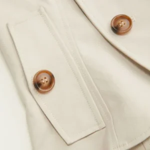 Shop Elyse Asymmetrical Hem Cropped Jacket