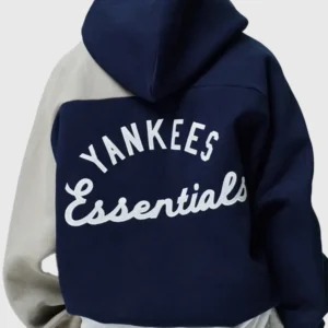 Shop Fear of God ESSENTIALS x MLB Yankees hoodie