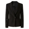 Studio Luxe Buttoned Blazer
