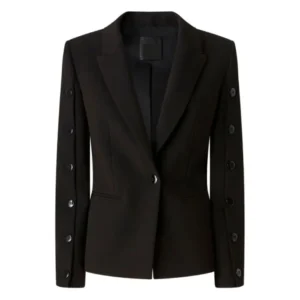 Studio Luxe Buttoned Blazer