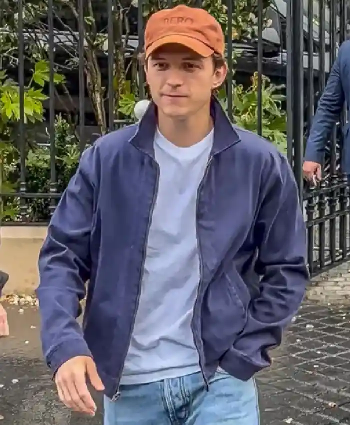 Tom Holland Blue Jacket
