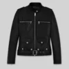 Urban Chic Black Motorcycle Leather Jacket