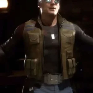Video Game Mortal Kombat 11 Johnny Cage Vest For Sale