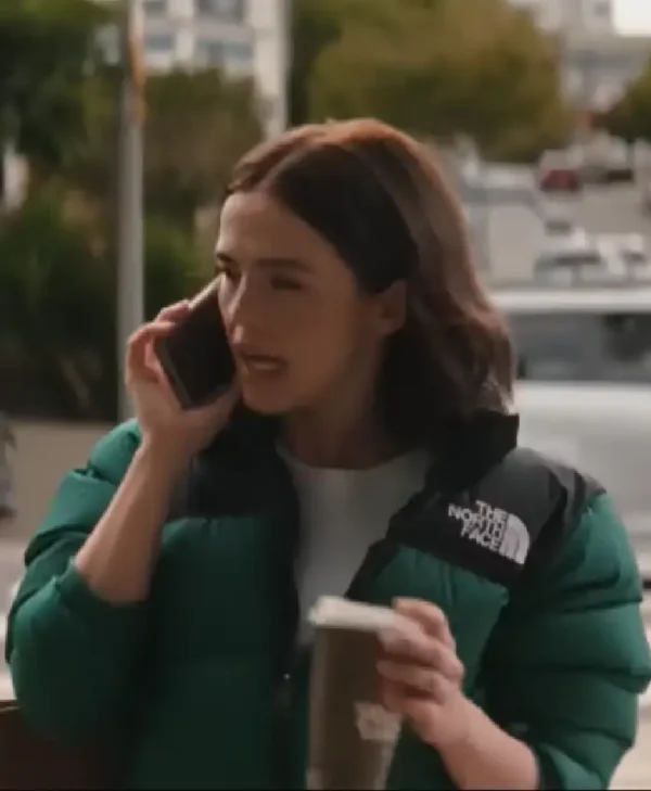 Voicemails for Isabelle 2026 Zoey Deutch Puffer Jacket Shop Now