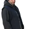 You Deserve Each Other Penn Badgley Black Vest