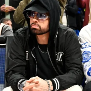 buy Eminem Detroit Black Bomber Jacket