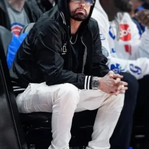 buy Eminem Detroit Pistons Varsity Jacket