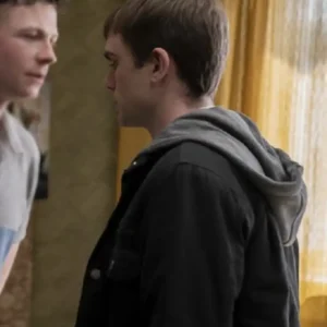 buy Half Man Mitchell Robertson Black Jacket