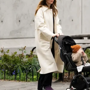 buy NYC 2026 Jennifer Lawrence Off White Coat
