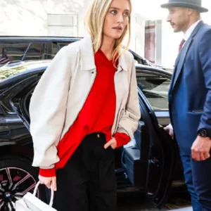 buy NYC 2026 Sarah Pidgeon White Jacket