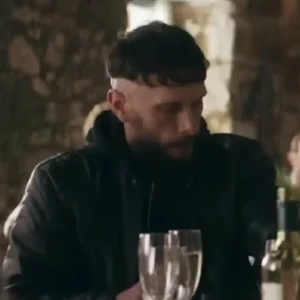 order now Half Man S01 Richard Gadd Black Leather Jacket