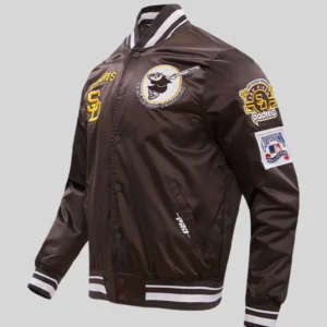 order now MLB San Diego Padres Brown Jacket