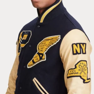 shop Men’s Polo Ralph Lauren The Iconic Letterman Jacket