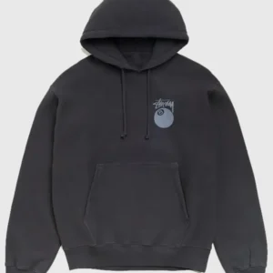 8 Ball Garment Dyed Hoodie