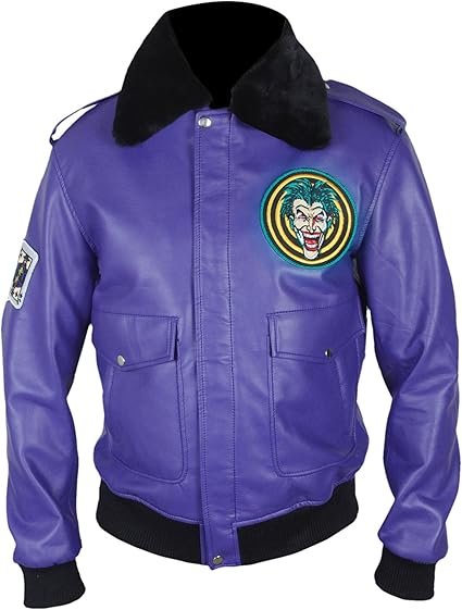Batman Bob the Goon Purple Joker Jacket