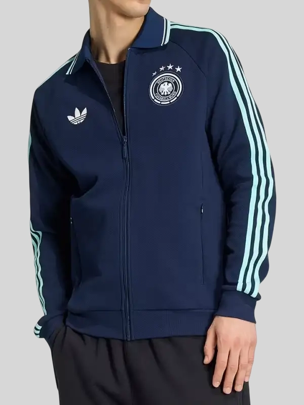 Adidas Germany Anthem Navy Jacket